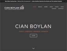 Tablet Screenshot of cianboylan.com